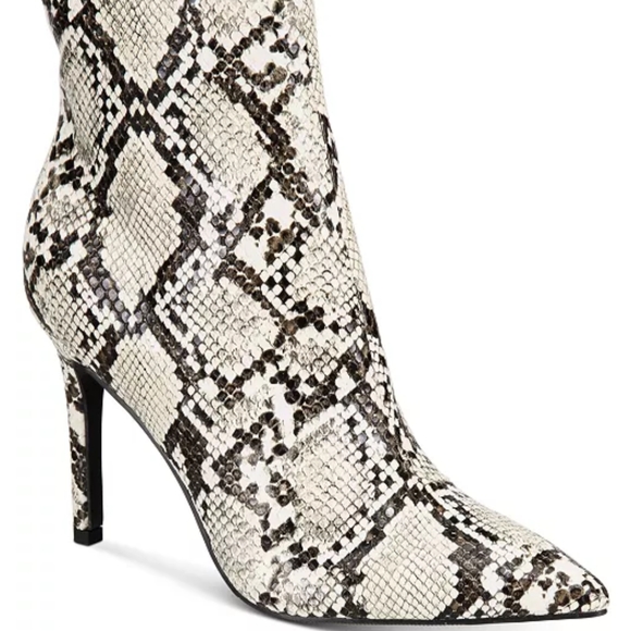 Thalia Sodi Women's Natural Snake Ankle Booties - Picture 2 of 6
